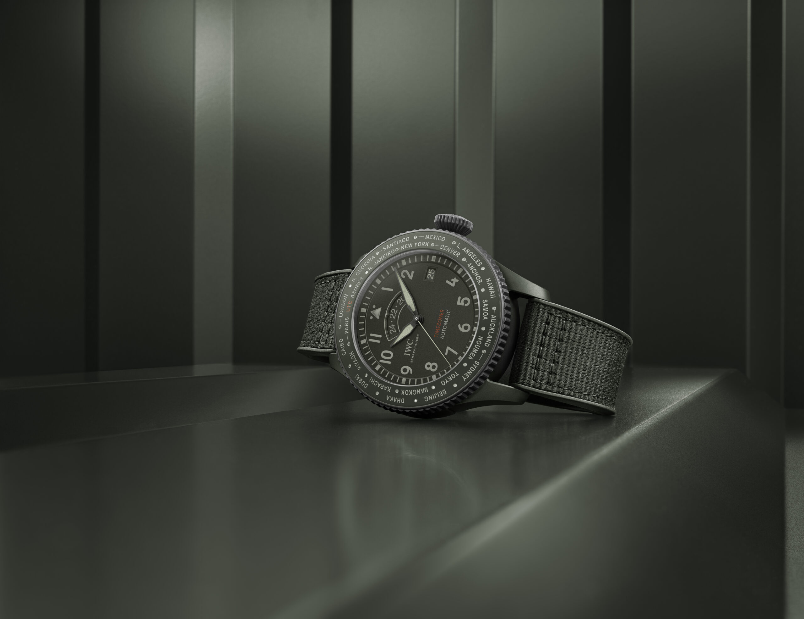 IWC PILOT’S WATCH TIMEZONER TOP GUN WOODLAND (REF. IW395601)