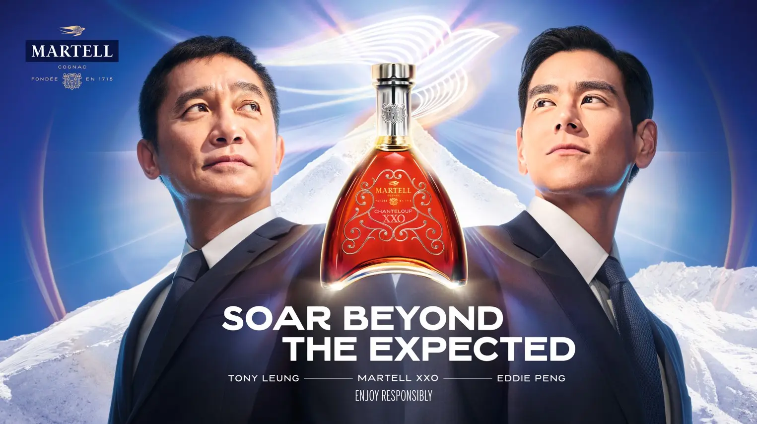 Martell XXO Tony Leung and Eddie Peng