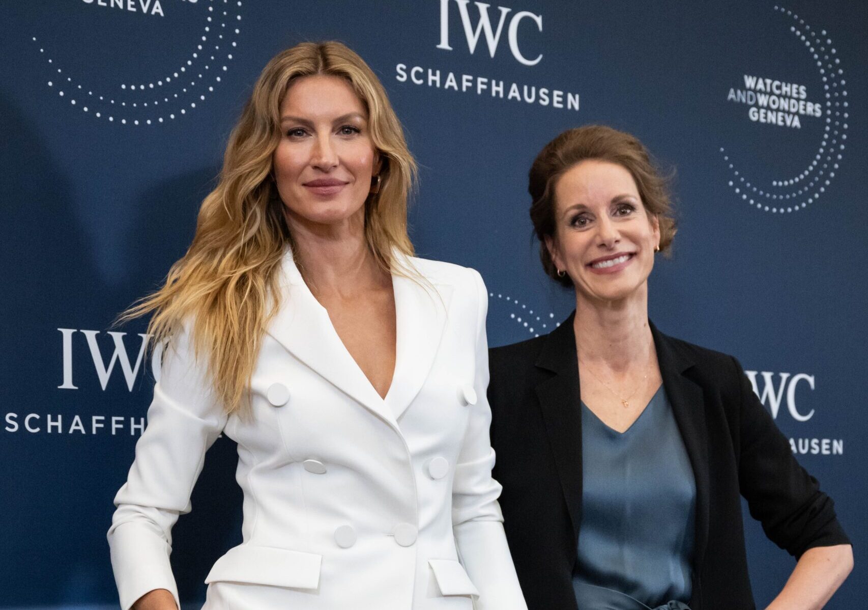 GISELE BÜNDCHEN AND FRANZISKA GSELL AT WATCHES AND WONDERS GENEVA