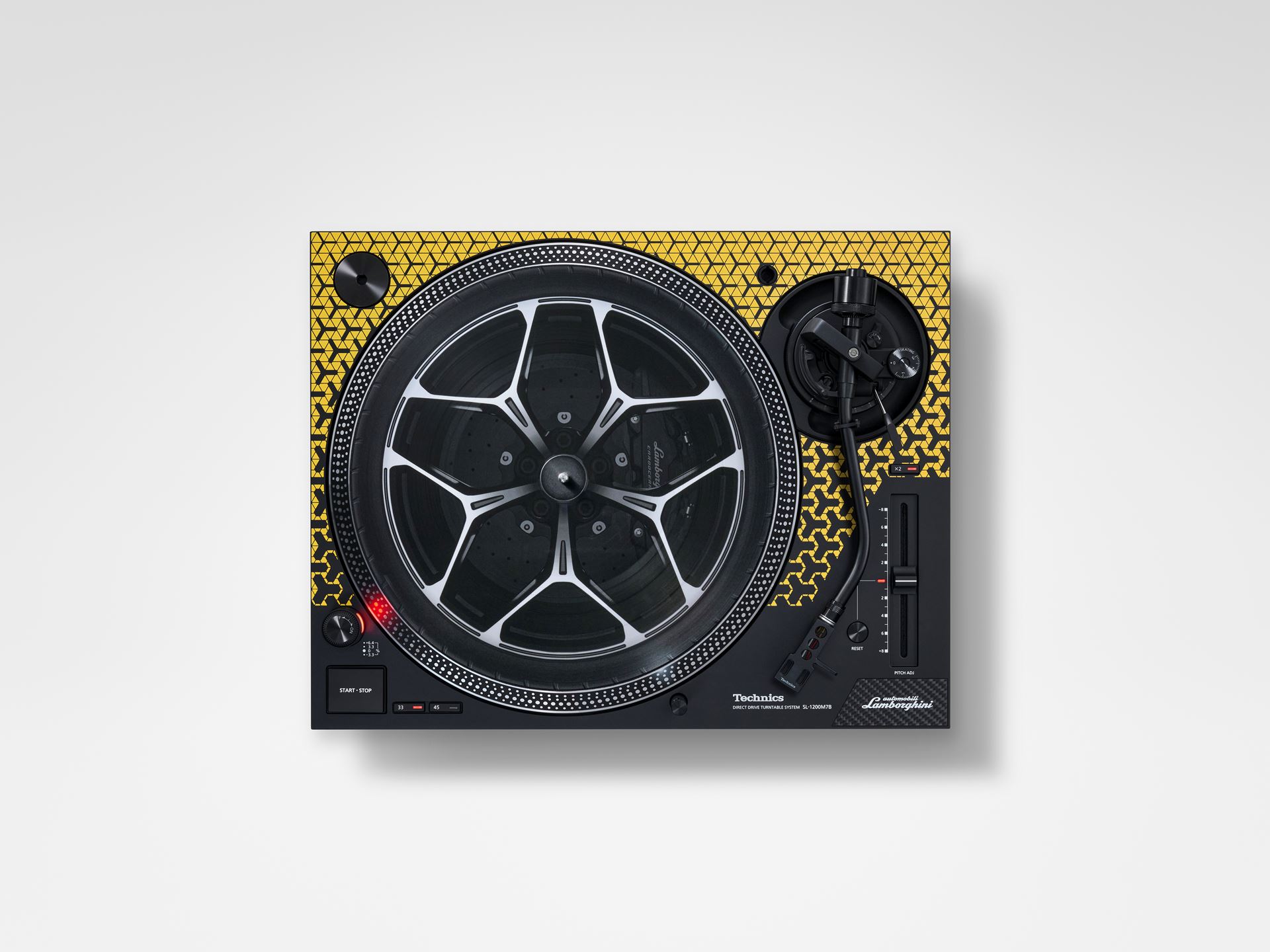 Automobili Lamborghini and Technics. Photo: Courtesy of Automobili Lamborghini and Technics