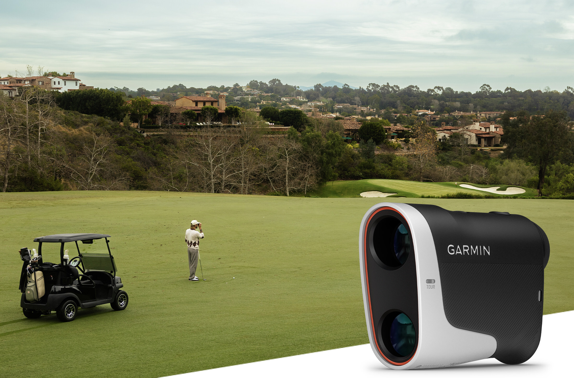 Garmin- Z30 Smart Laser Range Finder. Photo: Courtesy of Garmin Ltd.