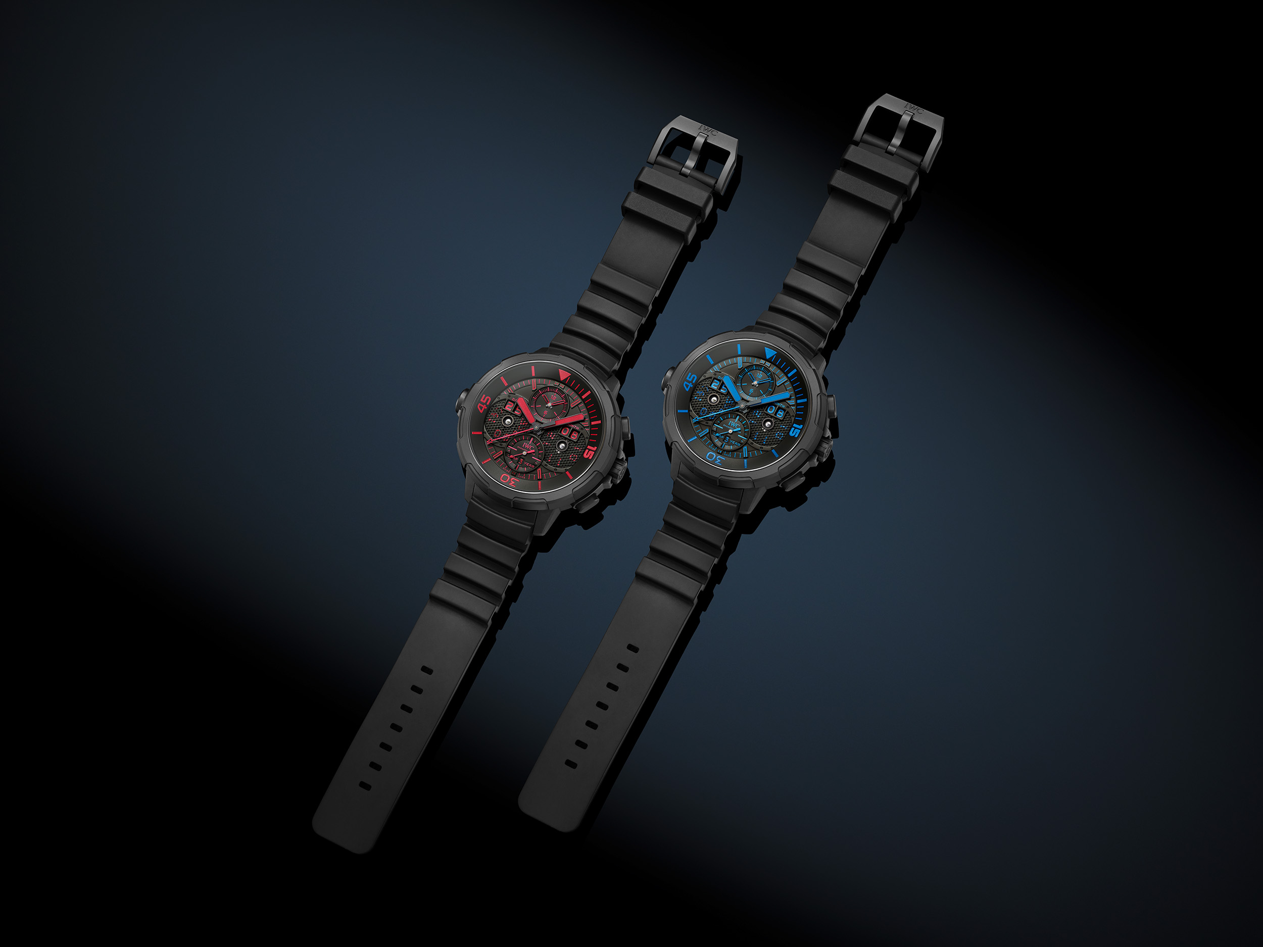 AQUATIMER PERPETUAL CALENDAR DIGITAL DATE-MONTH (REF. IW379405 AND IW3794056)