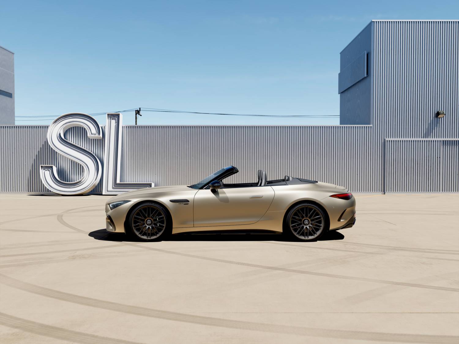 Mercedes-AMG presents a further MANUFAKTUR special-edition model by the performance and sports car brand. The exclusive limited edition of 100 is based on the SL 63 4MATIC+ (Combined energy consumption: 13.4-13.0 l/100 km