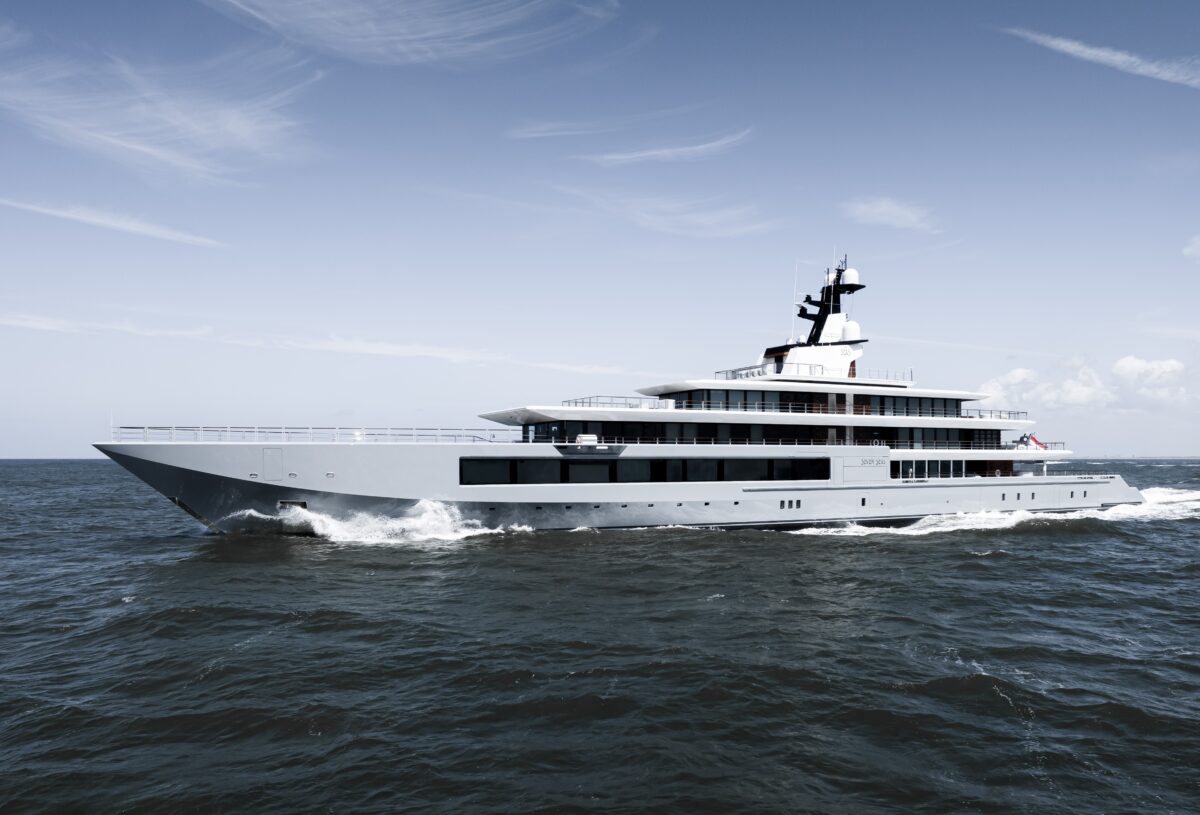 Seven Seas - 109 meter motoryacht. Photo: Courtesy of Oceanco