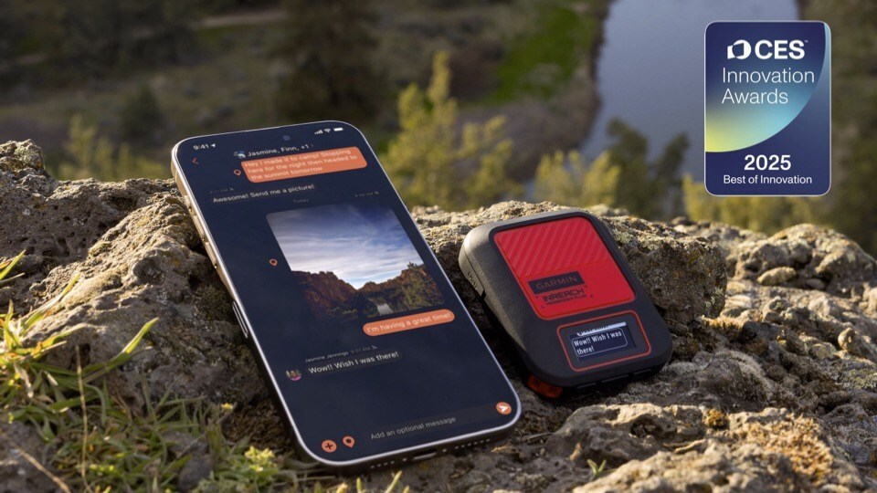 The Garmin inReach Messenger Plus SOS satellite communicator was named a 2025 Consumer Electronics Show (CES) Best of Innovation winner ahead of CES 2025, the world's most influential consumer technology event. - Courtesy of Gramin International, Inc