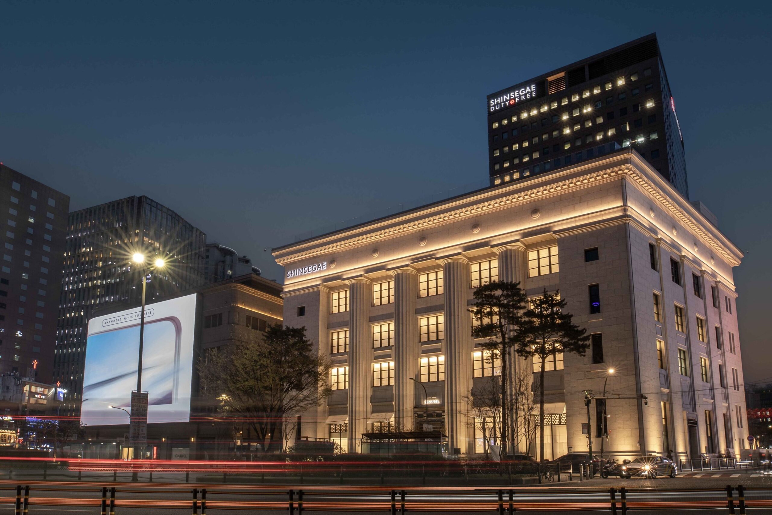 Shinsegae Department Store presents a new iconic culture house 'The Heritage' in Myeong-dong, Seoul, Korea